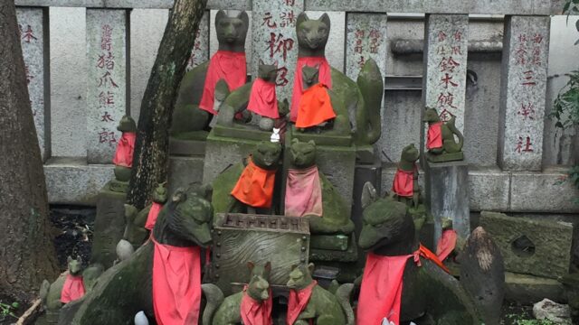 【神社】東京都中央区日本橋『笠間稲荷神社 東京別社』<お稲荷さん><商売繁盛><日本橋七福神>