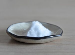 豆皿に乗った盛り塩