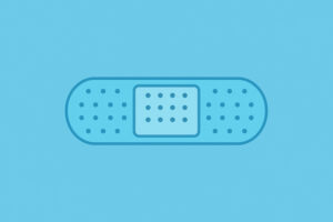 絆創膏|万が一ハサミで怪我をしてしまった時の考え方