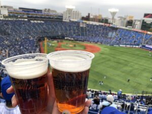 【野球観戦】横浜スタジアムのオープン戦・開幕戦、３月４月の野球観戦は気温によって防寒必須！