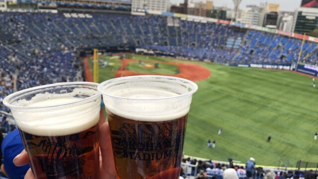 【野球観戦】横浜スタジアムのオープン戦・開幕戦、3月4月の野球観戦は気温によって防寒必須!