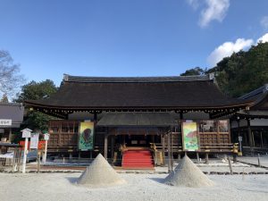 上賀茂神社の立砂