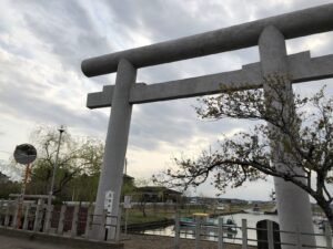 息栖神社の忍潮井