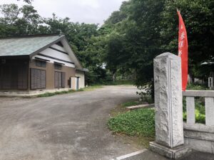 有鹿神社駐車場