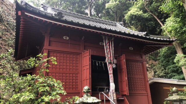 【神社】神奈川県三浦市三崎町『白髭神社』<三浦七福神:長安寿老人><カンカン石>