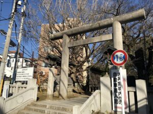 意富比神社の一の鳥居