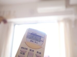 エアコンのリモコン