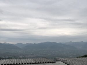 ほったらかし温泉からの眺め