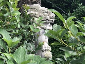 住吉神社（久里浜）の狛犬様