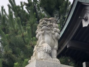 住吉神社（久里浜）の狛犬様