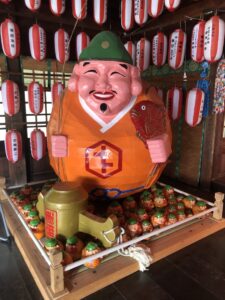 三河えびす社のえびす様像