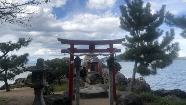 【神社】『藤ヶ崎神社(藤ヶ崎龍神社)』琵琶湖の隠れたパワースポット!御朱印もあります!