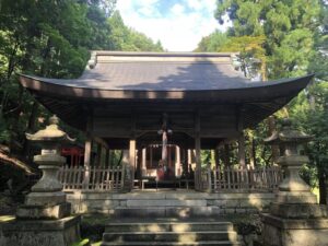 熊川宿の白石神社