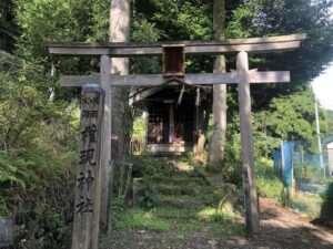 熊川宿の権現神社