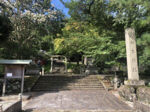 熊川宿の松木神社