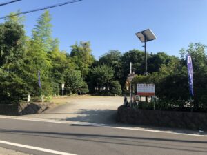 出雲大社相模分祠の第二駐車場