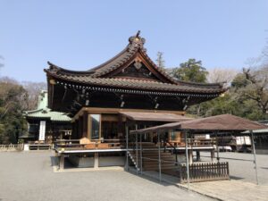 三嶋大社の舞殿