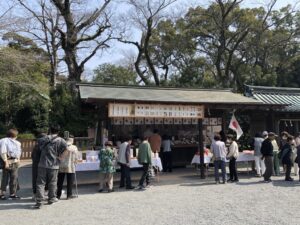 三嶋大社の授与所
