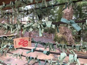 貴船神社 結社の結び文
