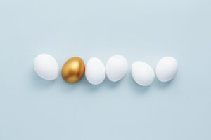 白の卵と金の卵