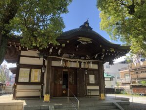 橘樹神社の本殿
