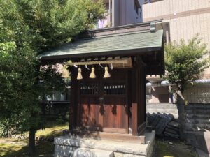 橘樹神社境内の神明社