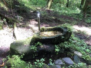 茨城県花園神社のお水取り場所