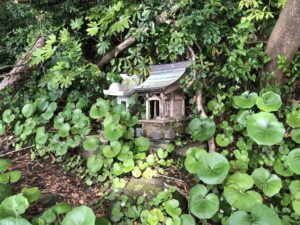 茨城県弟橘媛神社境内の小さなお社