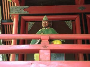 茨城県花園神社の神猿