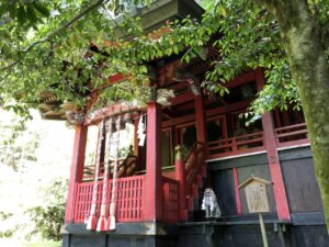 茨城県花園神社の本殿