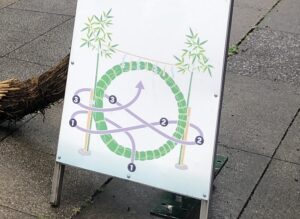 茅の輪くぐりのやり方