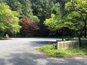 茨城県花園神社の駐車場