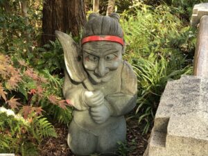 晴明神社の式神像