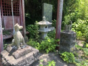 佐波波地祇神社境内にある五社稲荷大明神2
