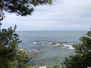 茨城県弟橘媛神社の展望
