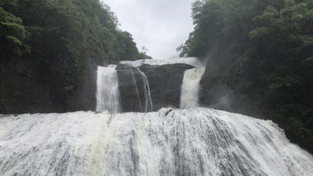 【観光】【仏閣】茨城県久慈郡大子町『袋田の滝』<胎内観音><四度瀧不動尊><月居観音堂>