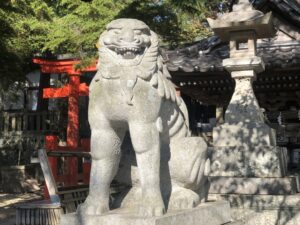 玉前神社の狛犬様１