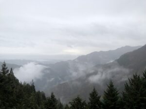三峯神社遥拝所からの景色