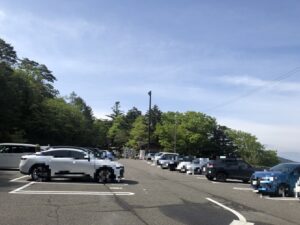 玉置神社の駐車場