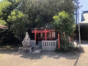 一葉稲荷神社境内のえびす神社