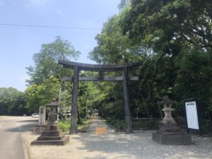 江田神社の一の鳥居