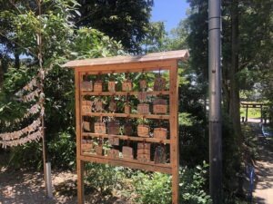 奈古神社の絵馬掛け