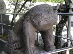 妙見神社の狛犬様2