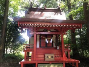 都萬神社境内の大山祇神社