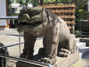 妙見神社の狛犬様1