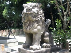 小戸神社の狛犬様