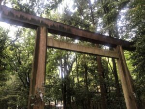 伊勢神宮外宮の鳥居