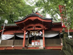 剣柄稲荷神社の社殿