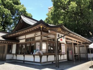 神柱宮の社務所