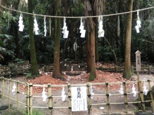 青島神社の投瓮所